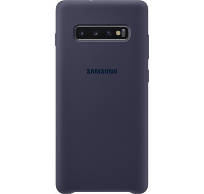 Husa Silicone Cover pentru Samsung Galaxy S10+, Navy