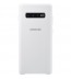 Husa Silicone Cover pentru Samsung Galaxy S10+, White