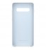 Husa Silicone Cover pentru Samsung Galaxy S10+, White