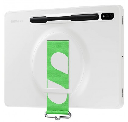 Husa Strap Cover pentru Samsung Galaxy Tab S8, White