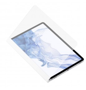 Husa Note View Cover pentru Samsung Galaxy Tab S8 | Tab S7, White