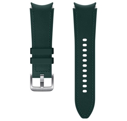 Curea Samsung Hybrid Leather Band pentru Galaxy Watch4 20mm S/M, Green