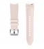 Curea Samsung Hybrid Leather Band pentru Galaxy Watch4 20mm S/M, Pink