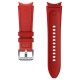 Curea Samsung Hybrid Leather Band pentru Galaxy Watch4 20mm S/M, Red