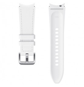 Curea Samsung Hybrid Leather Band pentru Galaxy Watch4 20mm S/M, White