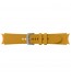 Curea Samsung Hybrid Leather Band pentru Galaxy Watch4 20mm S/M, Mustard