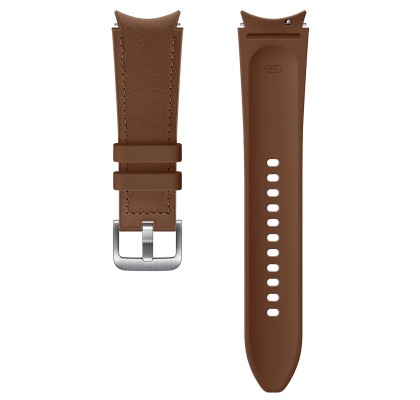 Curea Samsung Hybrid Leather Band pentru Galaxy Watch4 20mm M/L, Camel