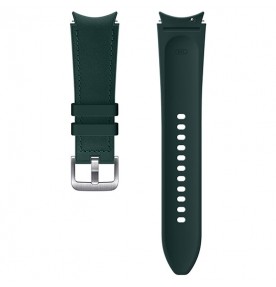 Curea Samsung Hybrid Leather Band pentru Galaxy Watch4 20mm M/L, Green