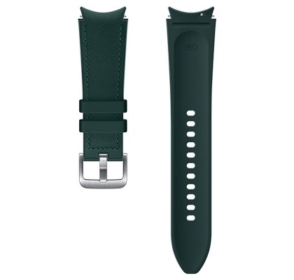 Curea Samsung Hybrid Leather Band pentru Galaxy Watch4 20mm M/L, Green