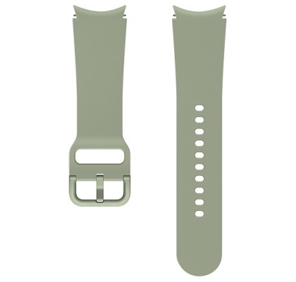 Curea Samsung Sport Band pentru Galaxy Watch4 20mm S/M, Olive Green