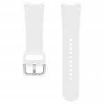 Curea Samsung Sport Band pentru Galaxy Watch4 20mm S/M, White