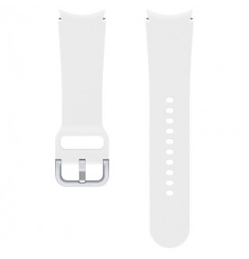 Curea Samsung Sport Band pentru Galaxy Watch4 20mm S/M, White