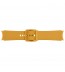 Curea Samsung Sport Band pentru Galaxy Watch4 20mm S/M, Mustard