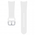 Curea Samsung Sport Band pentru Galaxy Watch4 20mm M/L, White