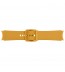 Curea Samsung Sport Band pentru Galaxy Watch4 20mm M/L, Mustard