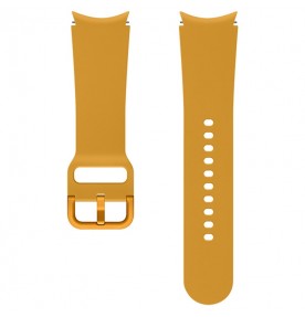 Curea Samsung Sport Band pentru Galaxy Watch4 20mm M/L, Mustard