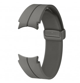 Curea Samsung D-Buckle Sport Band pentru Galaxy Watch4/Watch5, M/L, Gray
