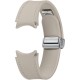 Curea D-Buckle Hybrid Eco-Leather Band (Normal, M/L), Etoupe