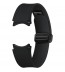 Curea D-Buckle Hybrid Eco-Leather Band (Normal, M/L), Black