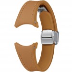 Curea D-Buckle Hybrid Eco-Leather Band (Slim, S/M), Camel