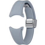 Curea D-Buckle Hybrid Eco-Leather Band (Slim, S/M), Blue