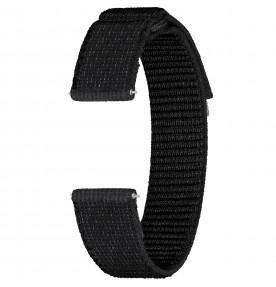Curea Watch Fabric Band (Wide, M/L), Black