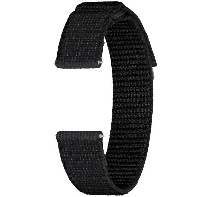 Curea Watch Fabric Band (Wide, M/L), Black