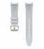 Curea Hybrid Eco-Leather Band (M/L), Silver