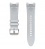 Curea Hybrid Eco-Leather Band (S/M), Silver