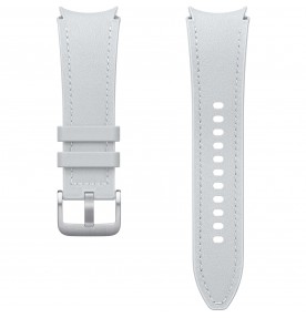 Curea Hybrid Eco-Leather Band (S/M), Silver