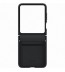 Husa Flap Eco-Leather Case pentru Samsung Galaxy Z Flip5, Black