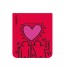 Keith Haring FlipSuit Card pentru Samsung Galaxy Z Flip5, Red