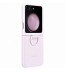 Husa Silicone Cover with ring pentru Samsung Galaxy Z Flip5, Lavender