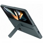 Husa Standing Cover cu Pen pentru Samsung Galaxy Z Fold4, Graygreen
