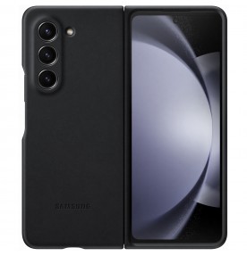 Husa Eco-leather Case pentru Samsung Galaxy Z Fold5, Graphite