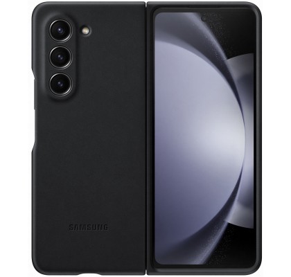 Husa Eco-leather Case pentru Samsung Galaxy Z Fold5, Graphite