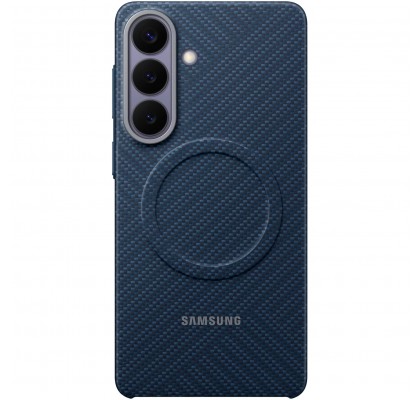 Husa pentru Galaxy S26+, Carbon Magnet Case, Dark Blue