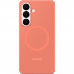 Husa pentru Galaxy S26+, Silicone Magnet Case, Coralred
