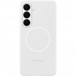 Husa pentru Galaxy S26+, Silicone Magnet Case, White