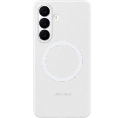 Husa pentru Galaxy S26+, Silicone Magnet Case, White