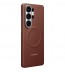 Husa pentru Galaxy S26 Ultra, Carbon Magnet Case, Coral Red