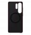 Husa pentru Galaxy S26 Ultra, Carbon Magnet Case, Coral Red