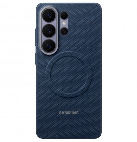 Husa pentru Galaxy S26 Ultra, Carbon Magnet Case, Dark Blue