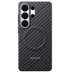 Husa pentru Galaxy S26 Ultra, Carbon Magnet Case, Gray