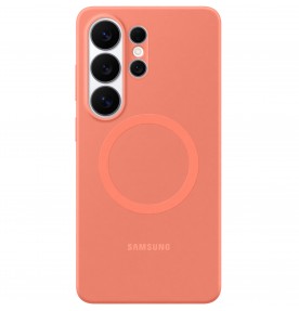 Husa pentru Galaxy S26 Ultra, Silicone Magnet Case, Coralred