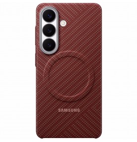 Husa pentru Galaxy S26, Carbon Magnet Case, Coral Red