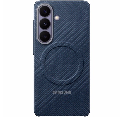 Husa pentru Galaxy S26, Carbon Magnet Case, Dark Blue