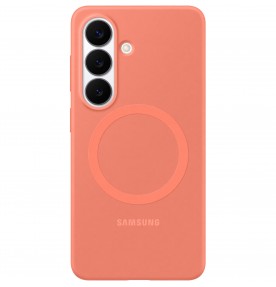 Husa pentru Galaxy S26, Silicone Magnet Case, Coralred