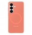 Husa pentru Galaxy S26, Silicone Magnet Case, Coralred