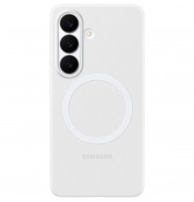 Husa pentru Galaxy S26, Silicone Magnet Case, White